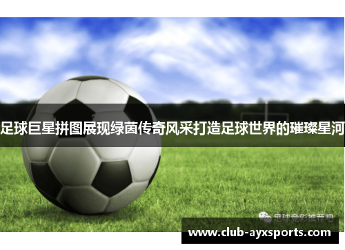 足球巨星拼图展现绿茵传奇风采打造足球世界的璀璨星河